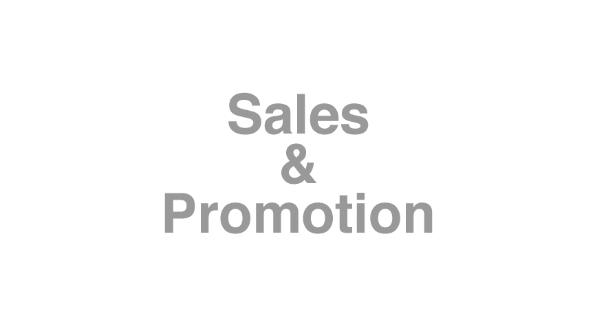 Sales & Promotion